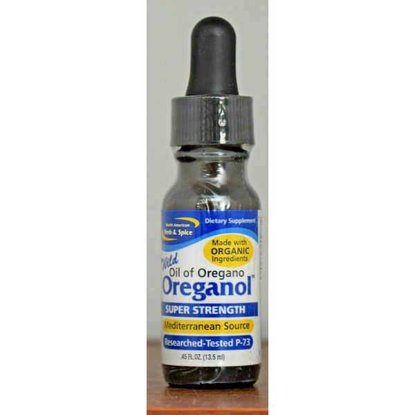 Oreganol P73 North American Herb & Spice  Super Strength Oreganol .45 oz