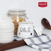 Garlic Keeper with Lid, Ceramic Mini Garlic Container Saver for Countertop, Keep