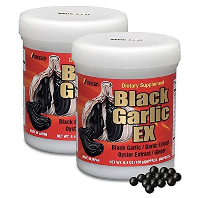 Umeken Black Garlic EX - Fermented Black Concentrated Garlic Extract Japan