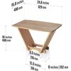 Record Holder w/Turntable Display Shelf to Stack and Organize 45s/7”and 33s/12” 