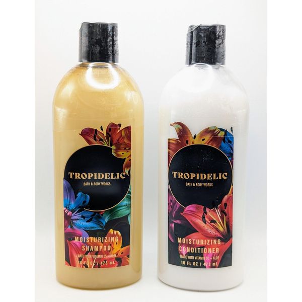 Tropidelic Shampoo and Conditioner Set Bath and Body 16 fl oz each