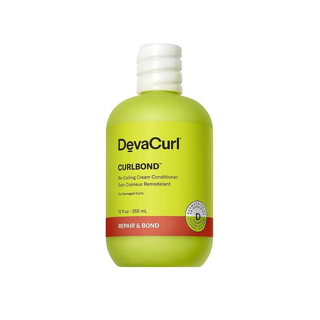 DevaCurl CurlBond Re-Coiling Cream Conditioner, Cozy Getaway, 12 fl. oz.