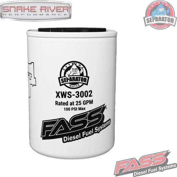 FASS FUEL SYSTEM TITANIUM/TITANIUM SIGNATURE SERIES REPLACEMENT WATER SEPARATOR
