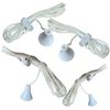 4 x Citystores® Pull Cord Light Pull Cord Bathroom Light Pull Pull Cord Switch Replacement String Spare Starter Rope Handle - Citystores