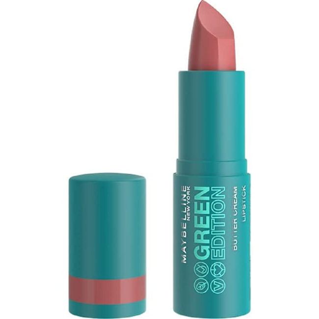 Maybelline New York Green Edition Buttercream Lipstick 015 Windy, 3,4 g