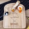 Dad Breakfast Egg Board Personalised Birthday Christmas Fun Daddy Gift