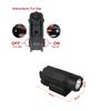 4 Slots Lightweight Durable Black (Mount, Laser & Flashlight)