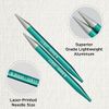 KnitPro Zing, Circular Interchangeable Knitting Pins, Special, 8.00mm, Aqua