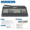 LEAP Chess Clock 9921 Updated Programme Byo-yomi Delay Bonus with Large Screen