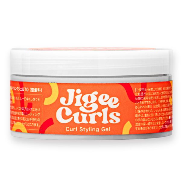 Jigee Curls Curls Curly Styling Gel 90g Curly Hair Perm Made in Japan