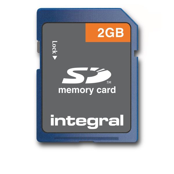 Integral Memory INSD2GV2NDB SD 2GB memory card