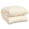 YAFF Weighted Blanket Light Cream 86.6"x92.5" 33.1 lb Fabric