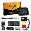 AUXBEAM 6 Gang Switch Panel ON/OFF Control Box Toggle Circuit Relay System Boat