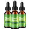 (3 Pack) Flash Burn Drops Healthy Formula - FlashBurn Liquid All Natural Healthy