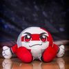 Bleacher Creatures Ohio State Buckeyes 8" Kuricha Volleyball Sitting Plush - Soft Chibi Inspired Plush