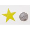Playfully Ever After 1.5 Inch Felt Star Stickers (Yellow)