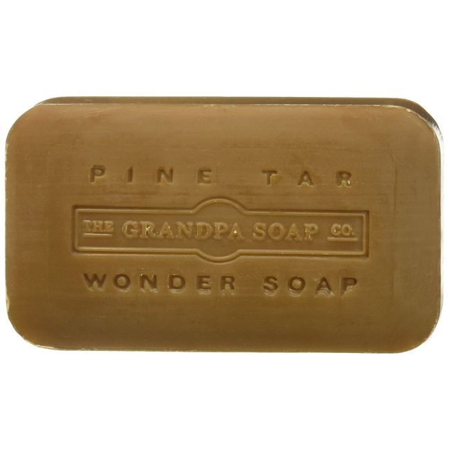 Grandpa's Pine Tar Bar Soap 3.25 Ounce (Pack of 3)