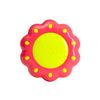 Tangle Teezer Compact Flower Hairbrush Yellow Pink