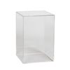 Acrylic Box Case | 5 Sided Display Box | Acrylic Cube 6" H x 4" W x 4" D
