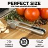 Premium Garlic Press with Soft Easy-Squeeze Ergonomic Handle, Sturdy