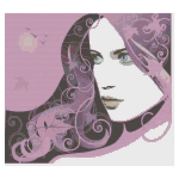 Summer Girl - Cross Stitch Pattern only