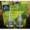 Glade PlugIns Scented Oil Refills FRESH CONFIDENCE 1 Pack = 2 refills