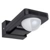 Maclean MCE243 B Infrared motion sensor with twilight sensor 360° degree detection range up to 20m Sensor IP65 max 2000W (Black)