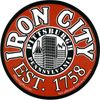 Pittsburgh Iron City Vinyl Coaster