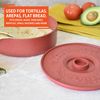 Imusa 8in Tortilla Warmer, Terracotta