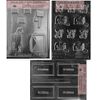 MOLDS AND THINGS MAIL KIT Chocolate Candy Mold, Number 1 Mailman, MAILBOX/JOY, Clear Plastic, Irregular Shape
