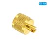30Pack 1/4" SAE Service Access Valve Caps Service Valve Cap Valve Core Remover