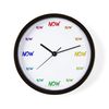 CafePress Now 10" Wall Clock for Livingroom, Kitchen, or Office