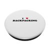 I Heart Backpacker - Ich liebe Backpacking PopSockets mit austauschbarem PopGrip