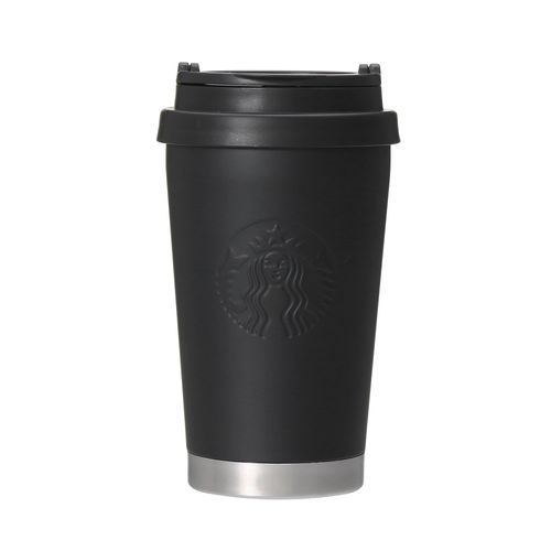 Starbucks Starbucks Matt Black Stainless Steel ToGo Logo Tumbler Mat Black 11.8 fl oz (350 ml)