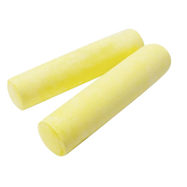 CH Hanson 10394 Yellow Railroad Chalk (144 Pack)