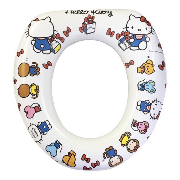 Shinsei International Hello Kitty Soft Seat I'm Kitty