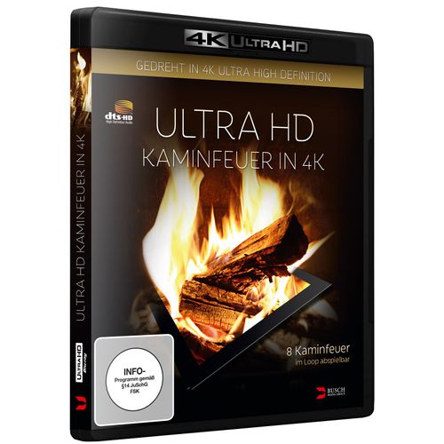 Kaminfeuer 4K Ultra-HD Blu-ray Disc