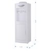 5Gallons Hot&Cold Water Cooler Dispenser Freestand Top Loading w/Storage Cabinet
