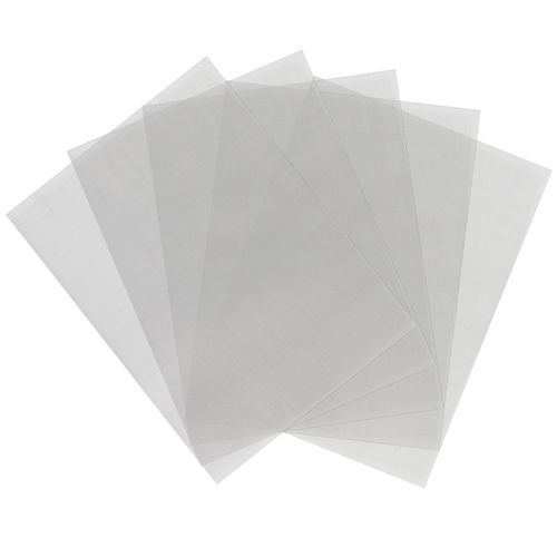 ZNB 5PCS Reinforcing Stainless Steel Mesh for Bumper Kayak Thermoplastic Repairs - Use with Plastic Welding Kit