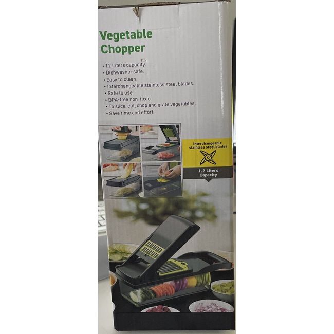 Vegetable Chopper  13 in 1 with 8 exchangeable blade