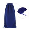 PATIKIL 30x15cm Microfiber Pouch, 2Pcs Soft Storage Drawstring Gift Bag for Glasses Wedding, Dark Blue