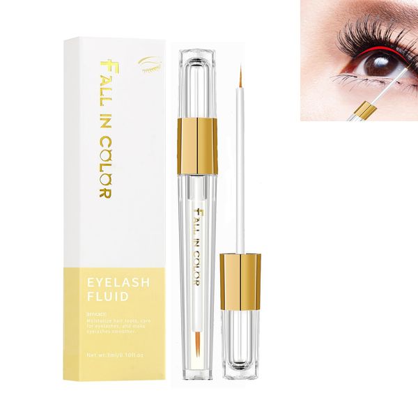 Wimpernserum Probuk 3ml Wimpernserum Wachstum Lash Serum zur Effektiven Förderung des Wimpernwachstums, Aktiviert Haarfollikel von der Wurzel an, was zu Längeren, Stärkeren und Dickeren Wimpern Führt