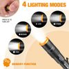 EverBrite Rechargeable Pen Light Pocket Pen Flashlight USB C Cable 4 Light Modes