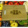 Large Cutting Cheese Board 14" x 10" Rectangle Bamboo Personalized Free Engraved