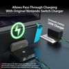 j5create Portable Mini Docking Station for Nintendo Switch/Switch OLED, with 4K HDMI Output/USB Ports/Ethernet/PD pass-through charging (JCD620)