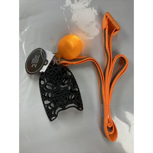 SPIDER WEB Holder/Lanyard/Light Up Pumpkin Bath & Body Works