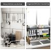 33" Dish Drying Rack Over Sink Drainer Shelf Kitchen Storage Organizer Holders