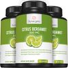 Sunergetic Bergamot Capsules–Formulated with Organic Bergamot Extract–Clinically Studied Bergamonte® to Support Healthy Cholesterol Levels Within Normal Range–30 Citrus Bergamot Capsules
