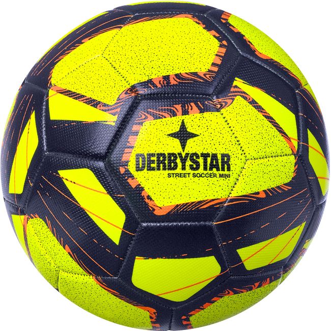 Derby Star Miniball Street Soccer Yellow 18.5 inches (47 cm)