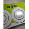 Replacement for PACK OF 3 FIRE RATED WHITE SPOT LIGHT DOWNLIGHT GU10 LED ADJUSTABLE